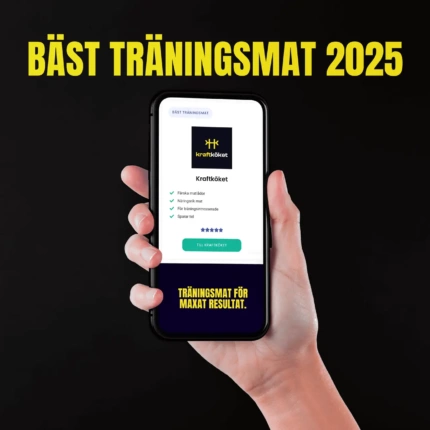 Bäst träningsmat 2025